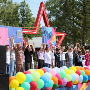 Международный день защиты детей на главной площади села Бижбуляк