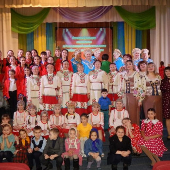 Отчётный концерт коллективов художественной самодеятельности Бижбулякского Дворца культуры.